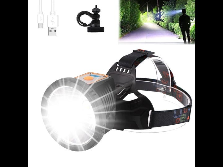 aikertec-headlamp-rechargeable-super-bright-headlamp-for-adults-led-bicycle-headlight-with-4-modes-i-1