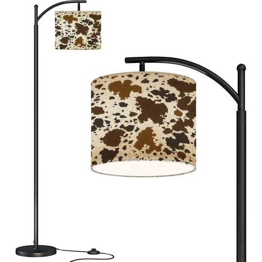 lopyeijfg-modern-arc-floor-lamp-with-dimmer-mid-century-cow-leather-skin-brown-metal-standing-lamp-w-1