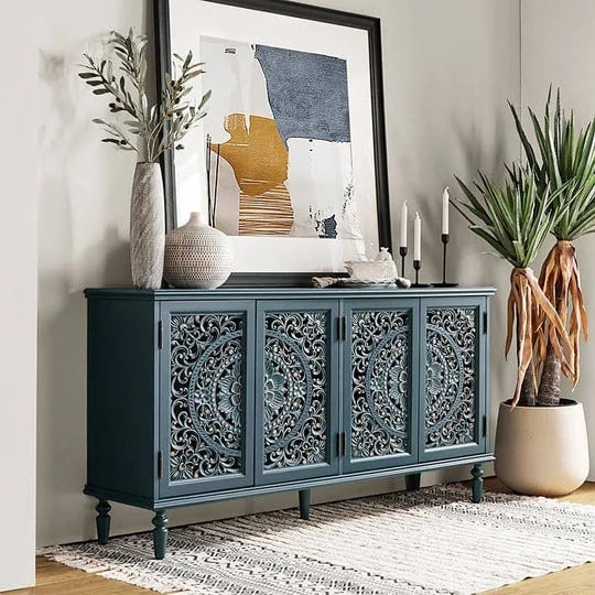 hulala-home-emathides-63-solidwood-sideboard-with-lighting-wine-rack-blue-1