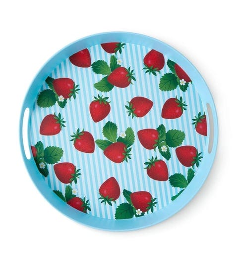 place-time-14-summer-melamine-strawberry-tray-serveware-home-decor-1