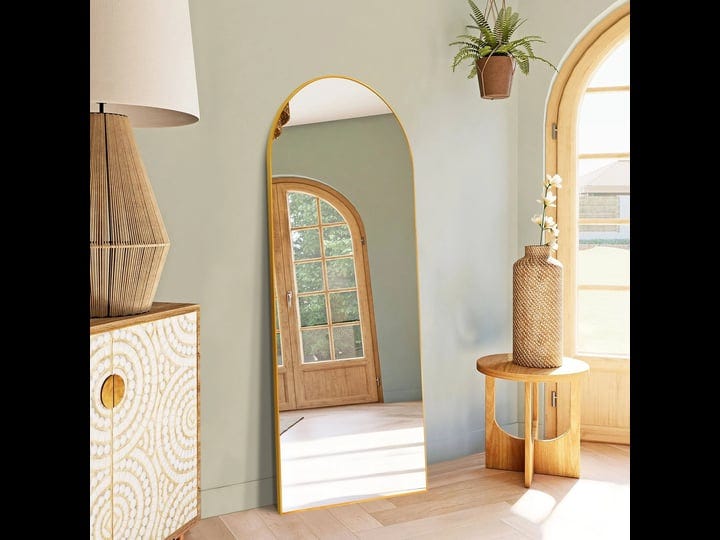arched-full-length-mirror-with-stand-aluminum-alloy-framewall-mounted-mirrorfloor-dressing-mirror-65