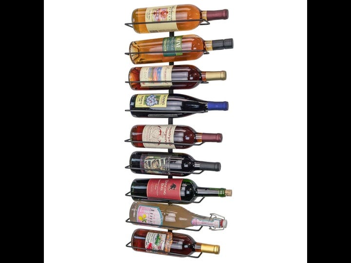 southern-homewares-wall-mount-wine-bottle-storage-rack-holds-up-to-9-bottles-1