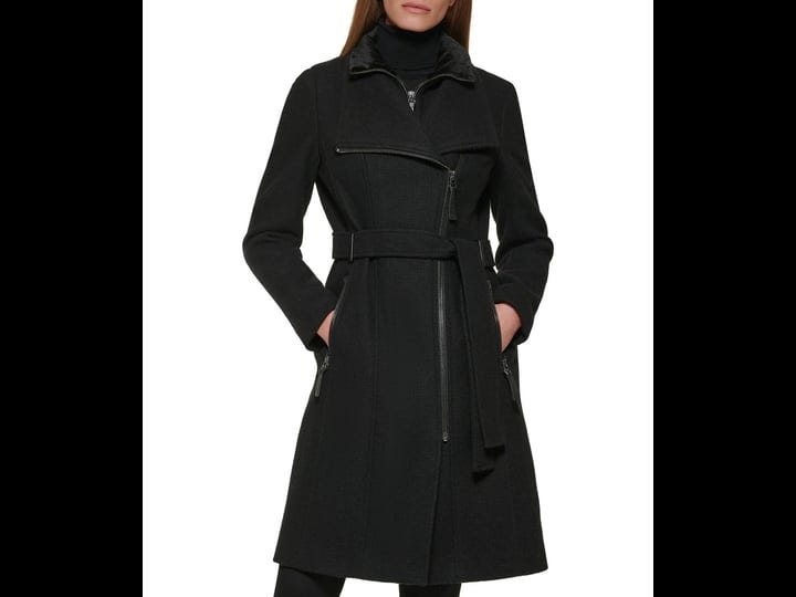 calvin-klein-womens-belted-wrap-coat-created-for-macys-black-twill-size-xs-1