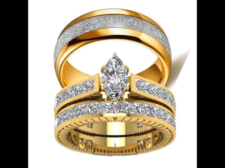 matching-ring-couple-rings-yellow-gold-plated-2-ct-cz-wedding-ring-sets-male-titanium-ring-womens-si-1