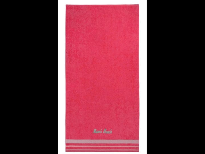 kaufman-extra-large-velour-beach-towel-pool-towel-solid-color-35x70-coral-size-35-inch-x-70-inch-1