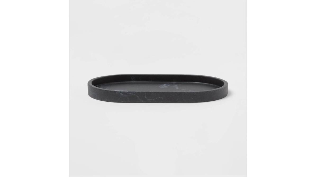 Modern Marble Bathtub Tray from Threshold | Image