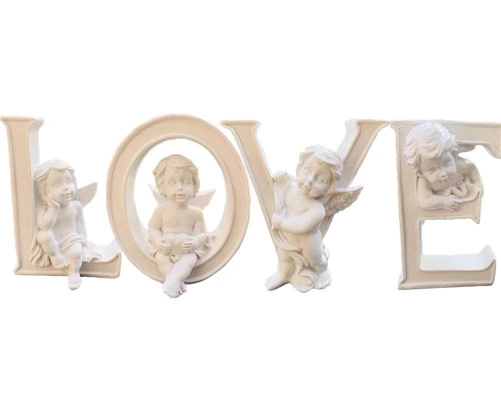 Elegant Angelic Collectible Statues for Home Decor | Image