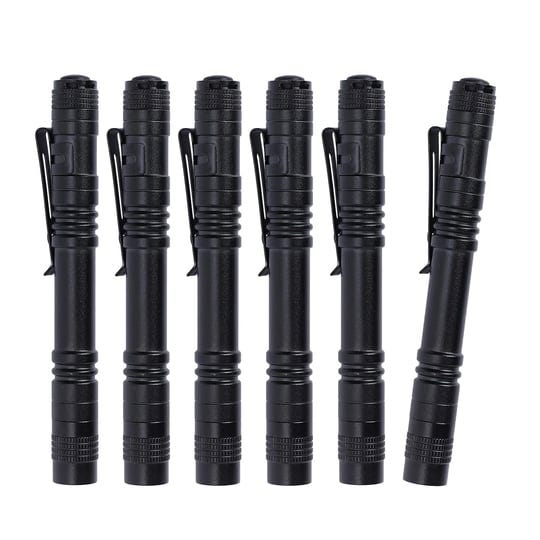 mcopkrmo-led-pen-flashlight-6pcs-pocket-flashlights-super-bright-slim-pen-light-with-clip-waterproof-1