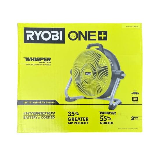ryobi-pcl813b-one-18v-cordless-hybrid-whisper-series-14-in-air-cannon-fan-tool-only-1