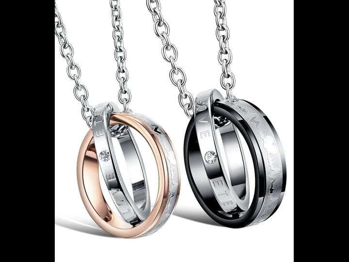 sunnyhouse-his-hers-matching-set-titanium-stainless-steel-couple--eart-beat-chartpendant-necklace-in-1