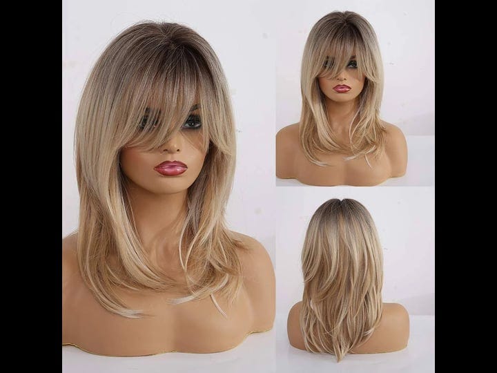 alanhair-ombre-blonde-wigs-for-womenhaircube-shoulder-length-wig-with-bangs-dark-roots-to-blonde-syn-1