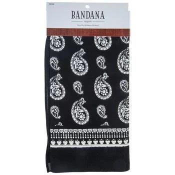 Black Paisley Bandana: Stylish Accessory for All Occasions | Image