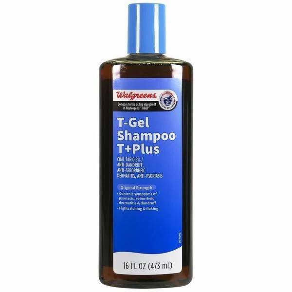 Walgreens T+Plus Original Strength Coal Tar Shampoo | Image