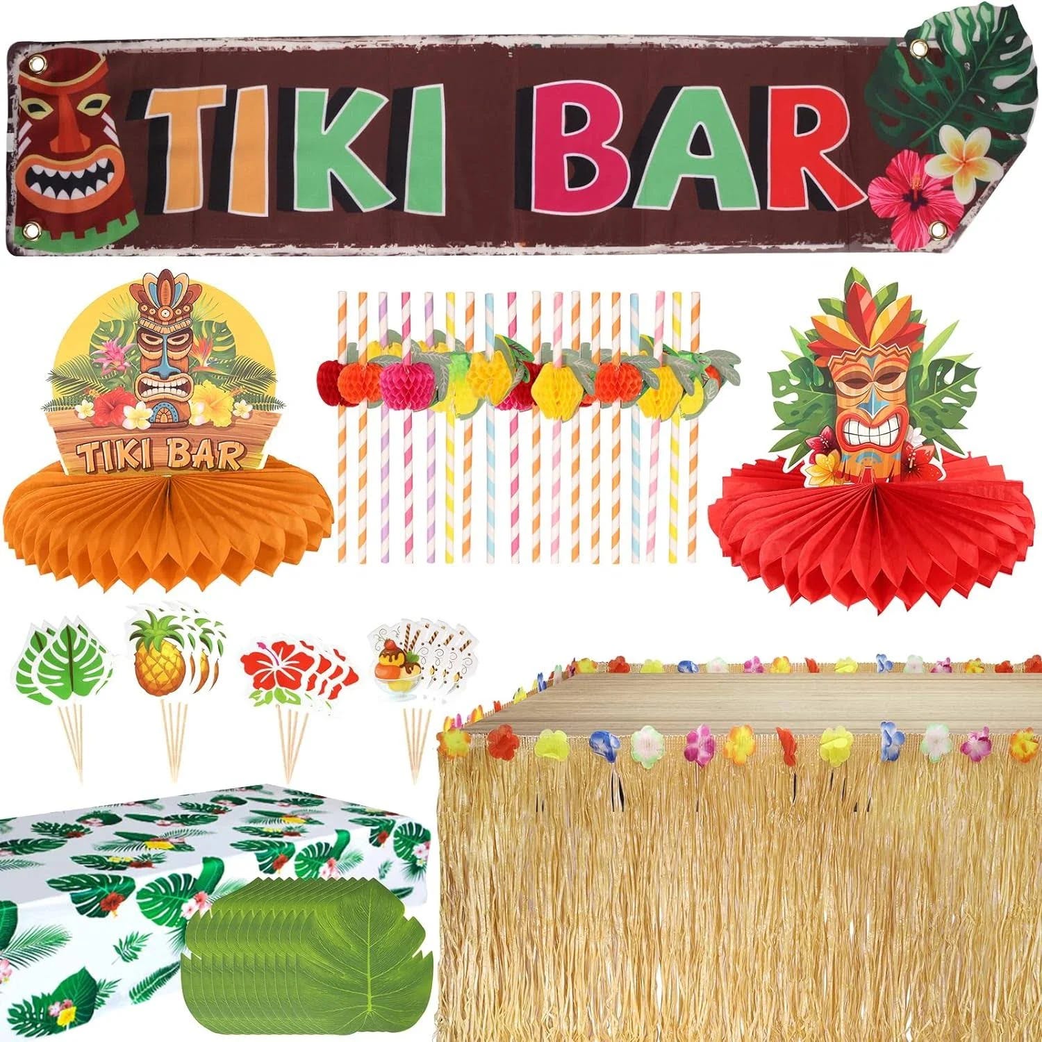 Tropical Themed Luau Party Supplies | Image