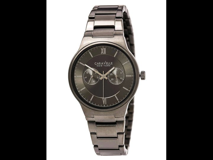 caravelle-ny-mens-45a136-ip-stainless-multifunction-bracelet-watch-1