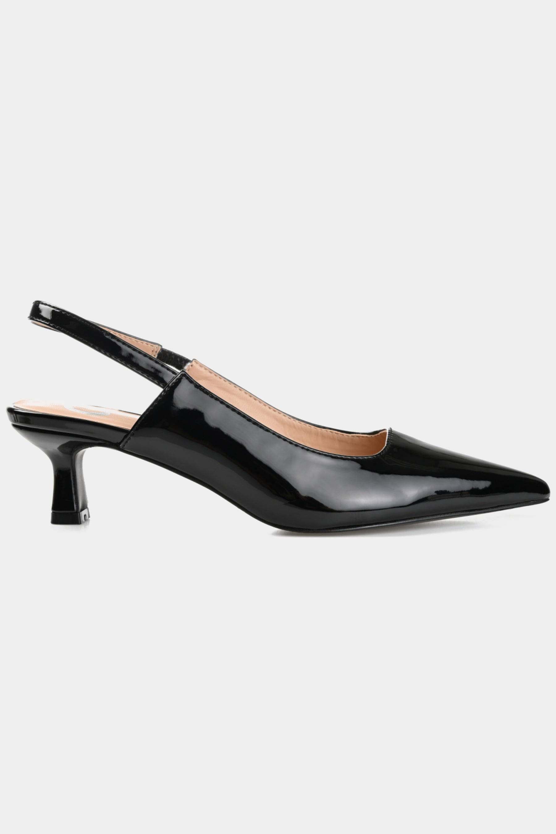 Comfortable Slingback Pump with Pointed Toe and Padded Footbed | Image