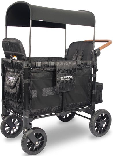 wonderfold-w2-luxe-double-stroller-wagon-black-camo-1