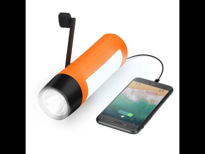 vfan-rechargeable-hand-crank-flashlight-generator-charger-for-phone-and-emergency-situations-orange-1