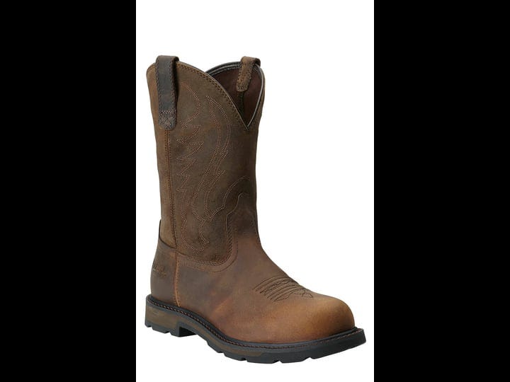 ariat-mens-groundbreaker-pull-on-steel-toe-work-boot-size-7-brown-1