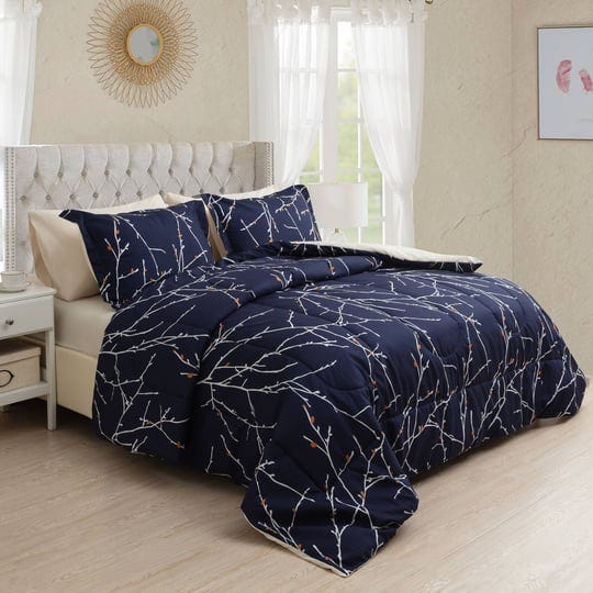 bed-in-a-bag-soft-fluffy-goose-down-alternative-printed-comforter-set-includes-sheet-set-modern-navy-1