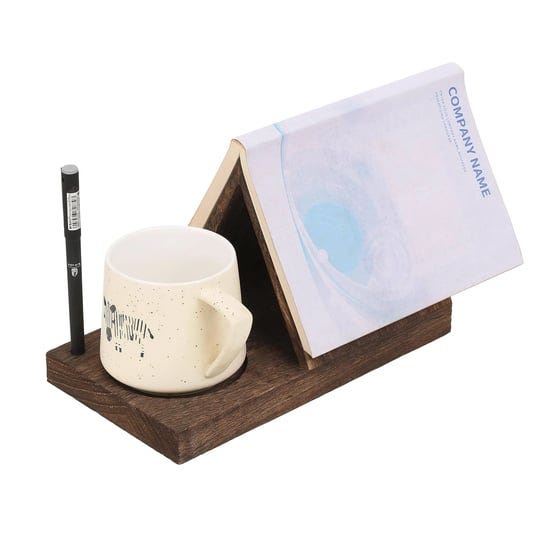 fitouway-letubuyu-wooden-triangle-bookmark-with-drink-holder-night-stand-book-holder-countertop-reci-1