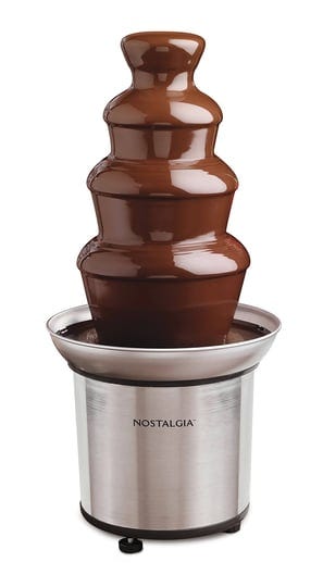 nostalgia-electrics-4-tier-stainless-steel-chocolate-fondue-fountain-1