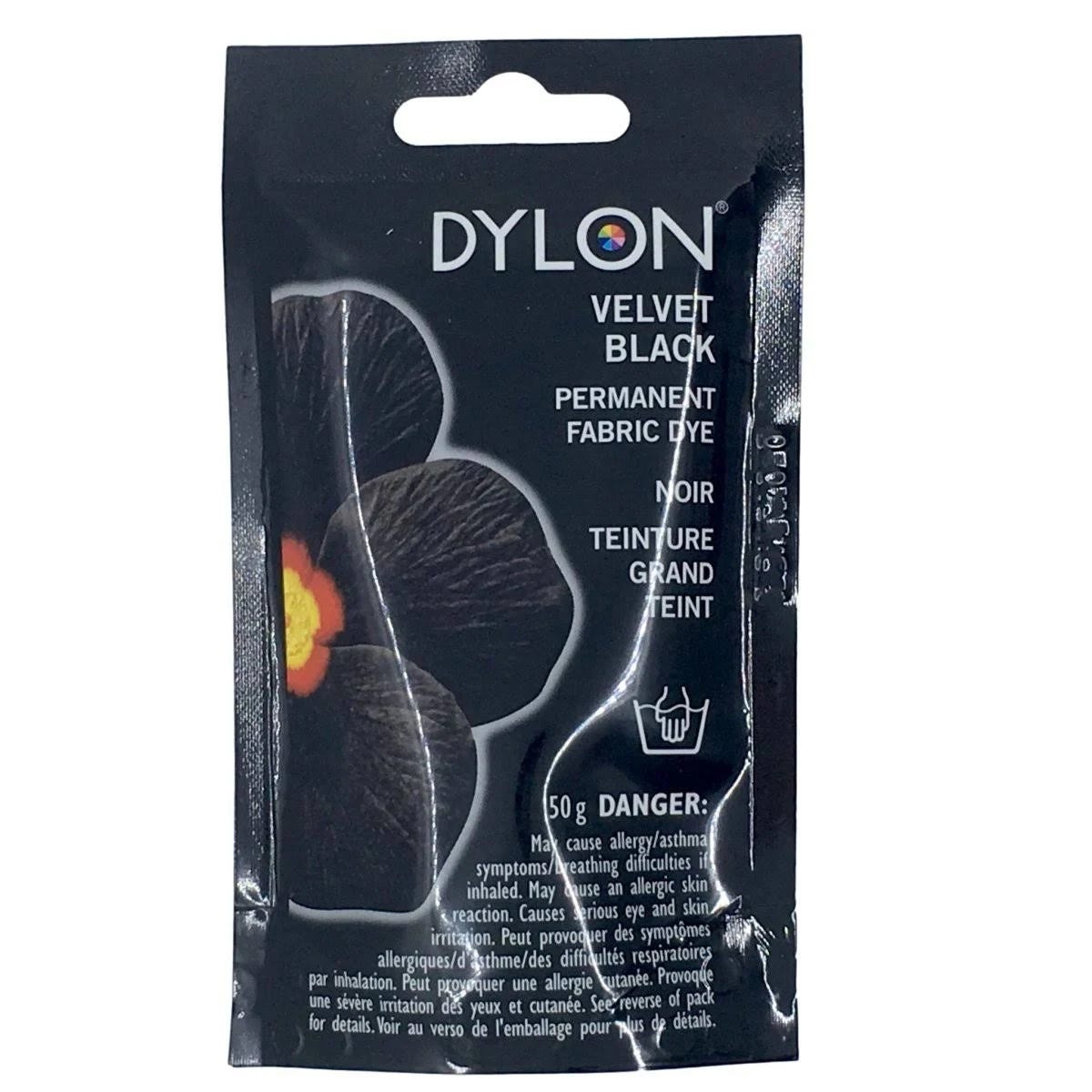 Intense Black Velvet Dye for Fabrics | Image