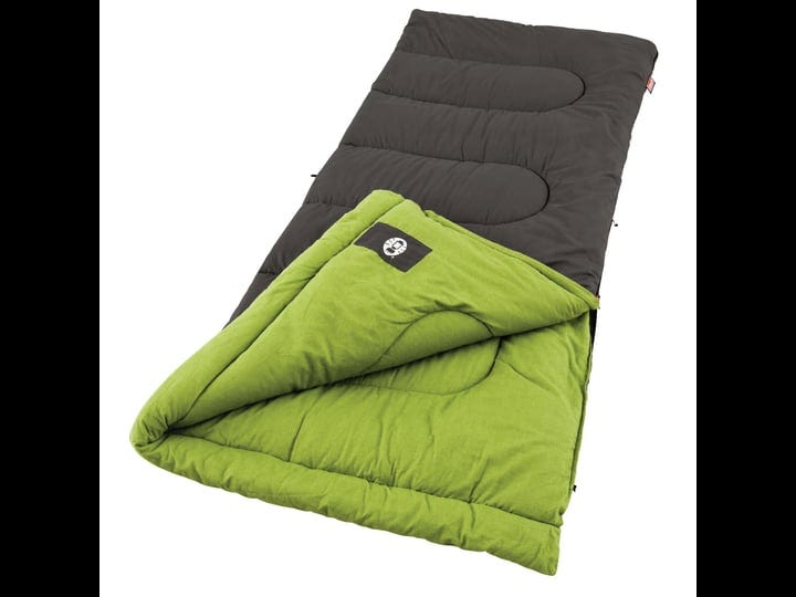 coleman-duck-harbo-sleeping-bag-brown-green-1