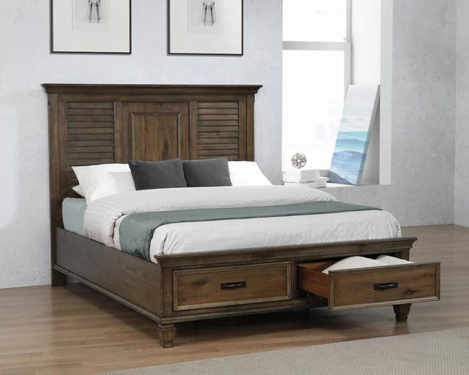 coaster-franco-4-piece-queen-storage-bedroom-set-burnished-oak-1