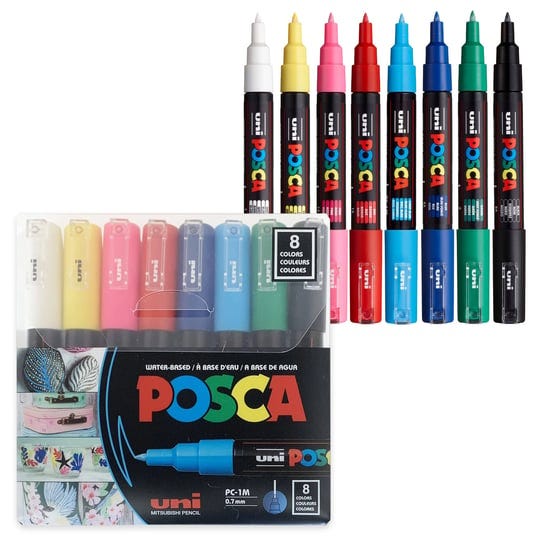 mitsubishi-pencil-pc-1m-8c-posca-extra-fine-8-color-set-1