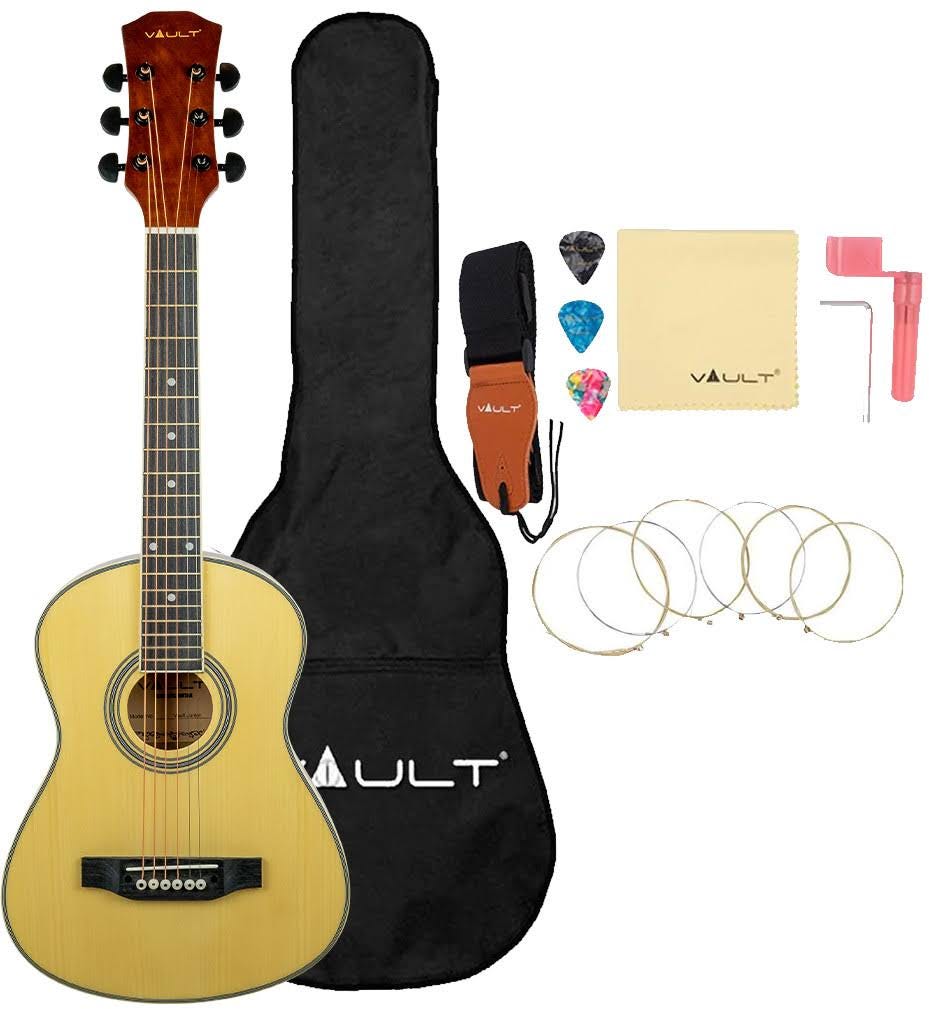 Vault Junior - Mini Acoustic Kids' Guitar in Natural | Image