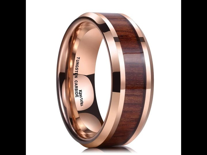 king-will-basic-men-wedding-black-tungsten-ring-8mm-matte-finish-beveled-polished-edge-comfort-fit-2