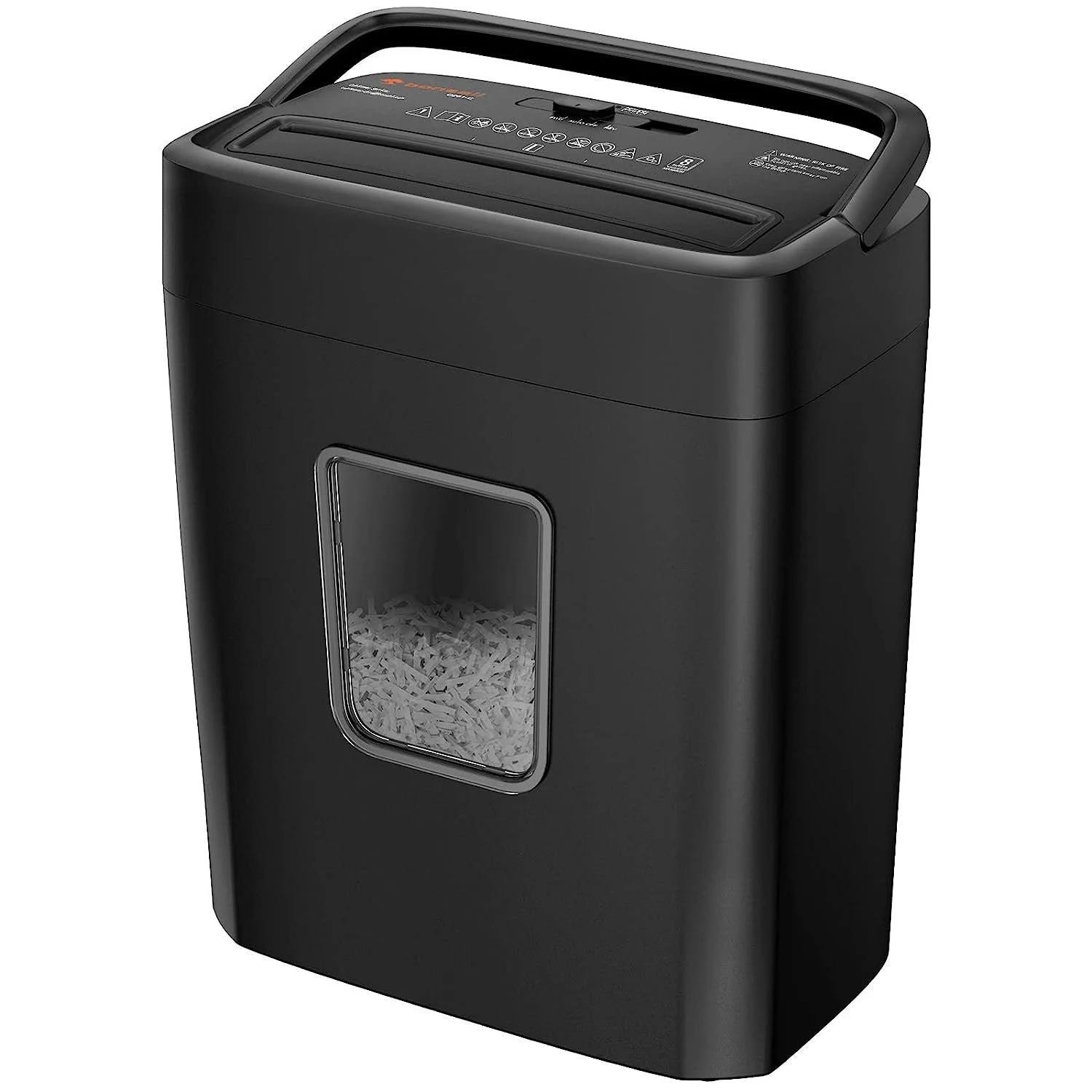 Efficient 8-Sheet Cross-Cut Paper Shredder by Bonsaii | Image