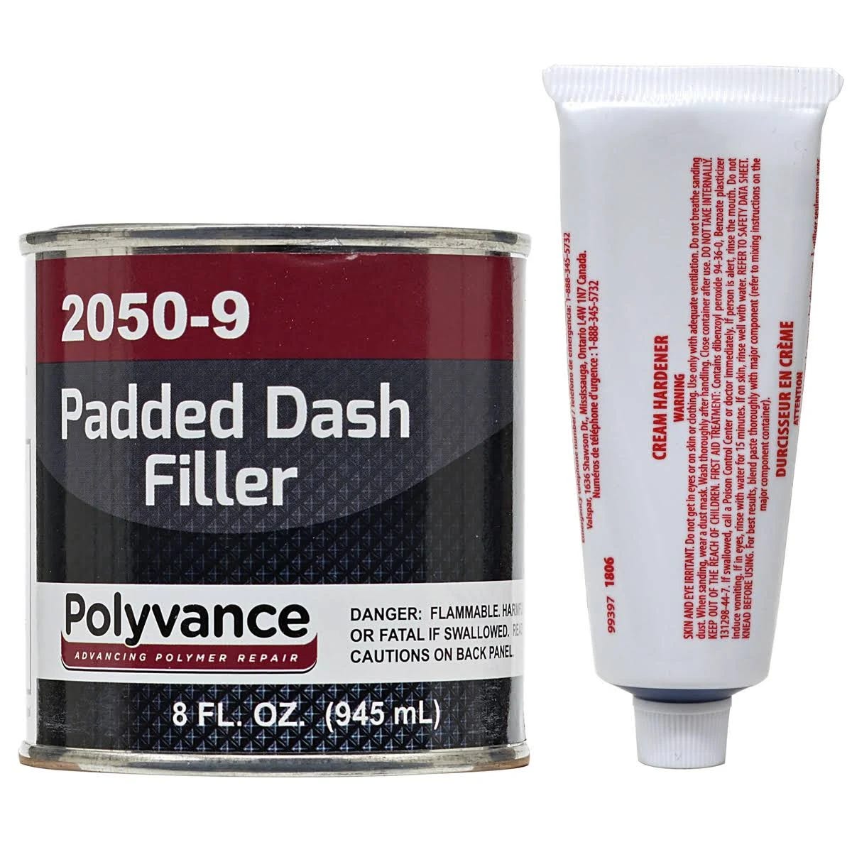 Polyvance Padded Dash Filler: Durable, Flexible Padding Compound with Improved Consistency and Sanding Results | Image