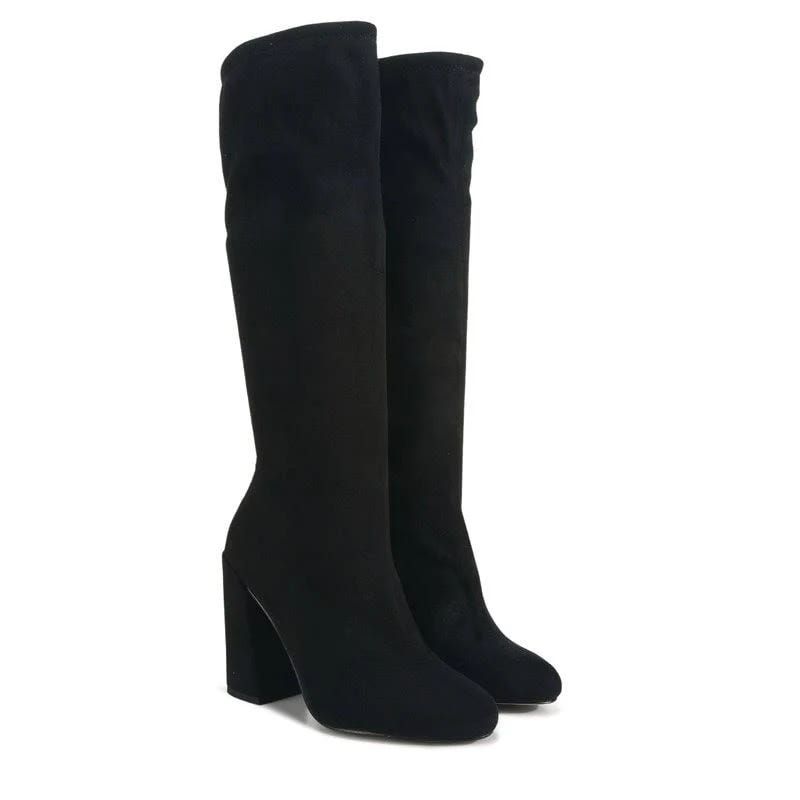 Jessica Simpson Black Knee High Dress Boots - Style & Comfort | Image