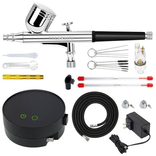 adjustable-airbrush-compressor-kit-3-psi-settings-up-to-30-psi-dual-action-airbrush-with-multiple-no-1