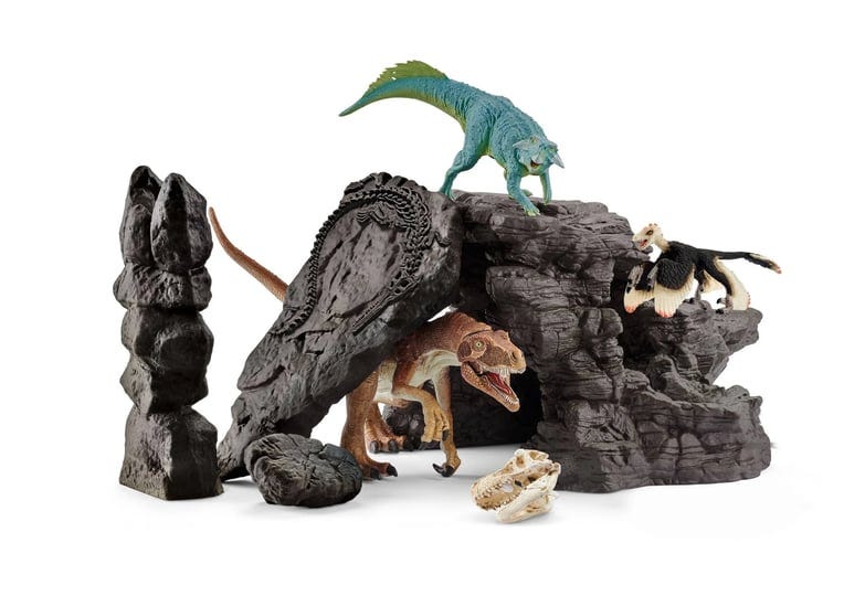 schleich-dinosaur-set-with-cave-1