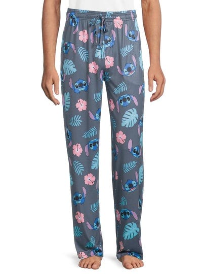 stitch-disney-sitch-mens-sleep-pant-mens-size-large-black-1