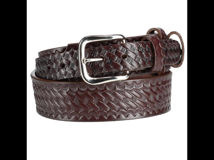 boston-leather-mens-basketweave-leather-ranger-belt-brown-33