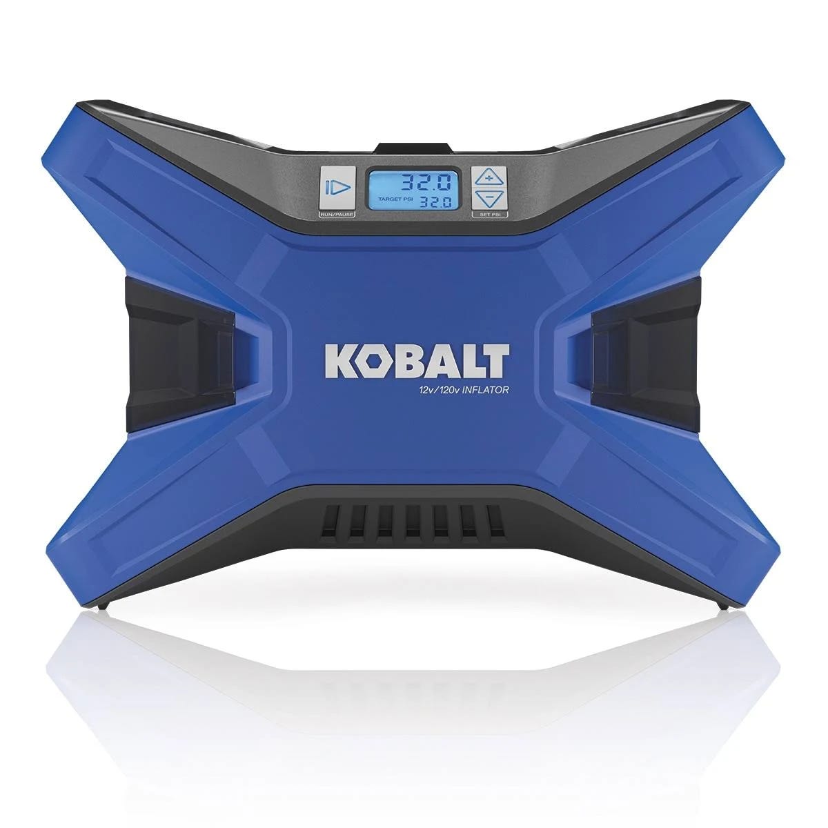 Kobalt 120-Volt Dual Voltage Electric Air Inflator with Digital Gauge and LED Lights | Image