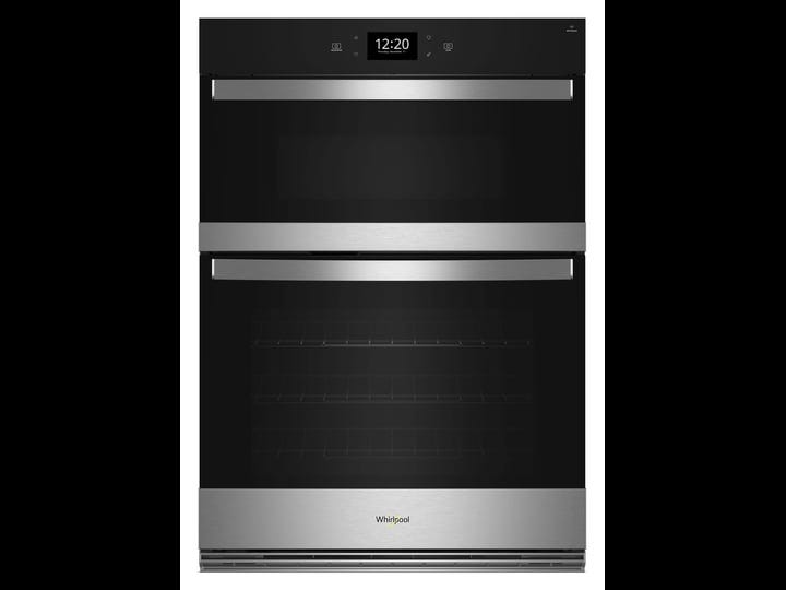 whirlpool-4-3-cu-ft-wall-oven-microwave-combo-with-air-fry-stainless-steel-1