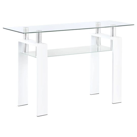 coaster-dyer-glass-top-white-sofa-table-1