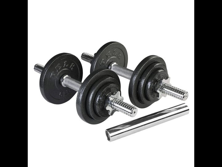 telk-adjustable-dumbbells-45-lbs-pair-chrome-barbell-with-cast-iron-and-secur-1