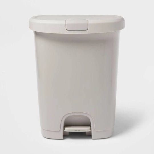 brightroom-7gal-step-trash-can-with-locking-lid-gray-1-each-1