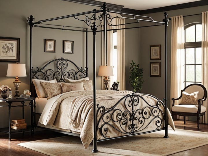 Black-Metal-Canopy-Bed-3