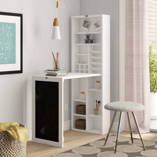utopia-alley-sh3ww-collapsible-fold-down-desk-table-wall-cabinet-with-chalkboard-bottom-shelf-white-1