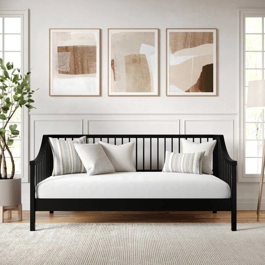 martha-stewart-wooden-platform-daybed-with-spindles-and-wood-slat-foundation-black-1