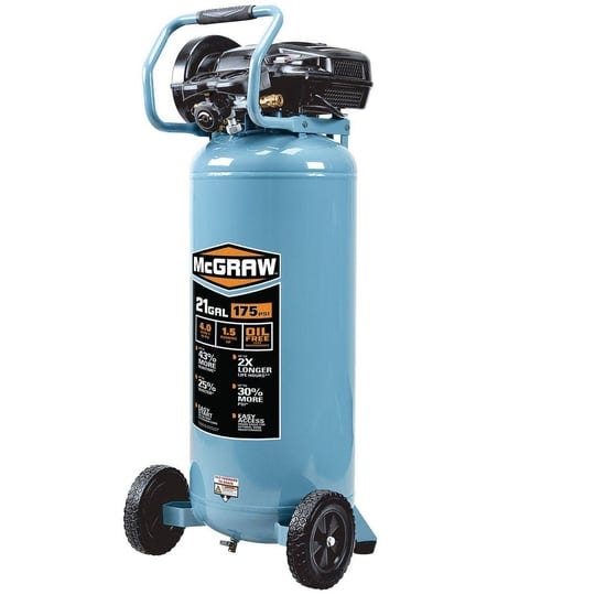 mcgraw-21-gallon-175-psi-oil-free-vertical-air-compressor-64859