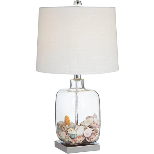 360-lighting-coastal-accent-table-lamp-21-75-high-clear-glass-fillable-sea-shells-white-drum-shade-f-1