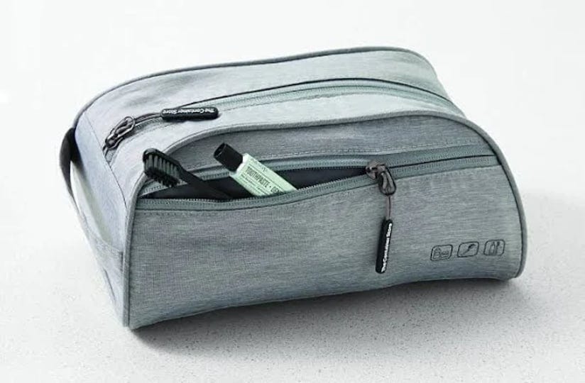 the-container-store-travel-toiletry-case-heather-grey-9-1-2-x-4-1-2-x-6-h-1
